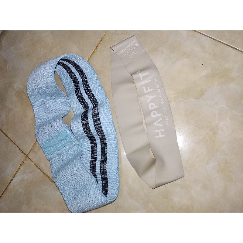 HAPPYFIT RESISTANCE BAND & LOOP (SECOND)