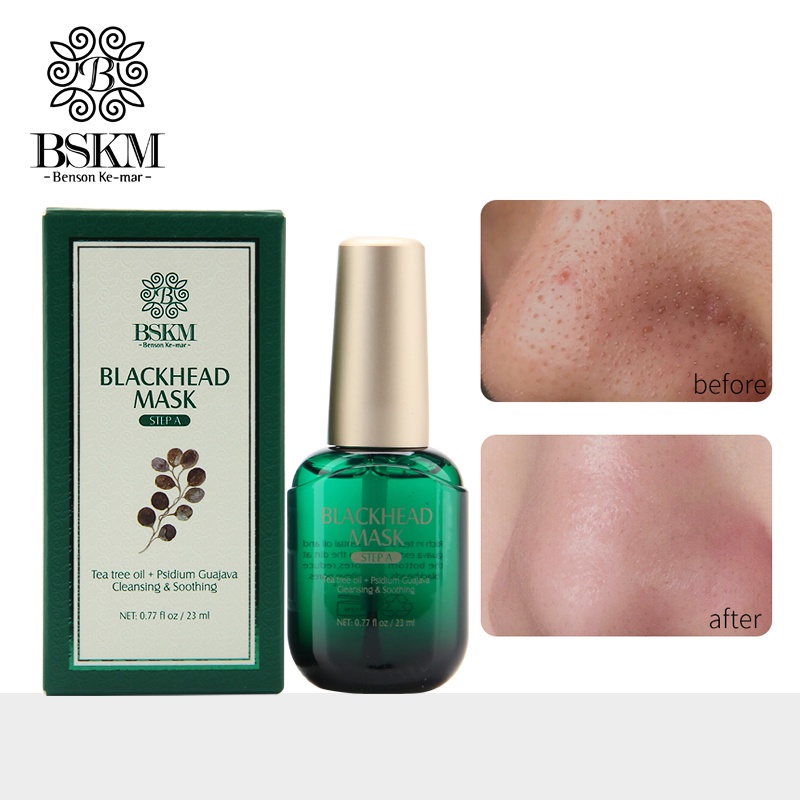 BSKM Blackhead Remover Mask - Deep Cleansing Pengangkat / Clean Pores Pembersih Komedo Masker hidung 23ml