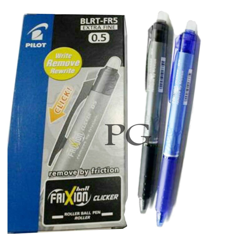 

Pilot Frixion 0.5 Black Blue Pulpen yang Bisa Dihapus Tinta Hitam Biru 05 Erasable Ballpoint