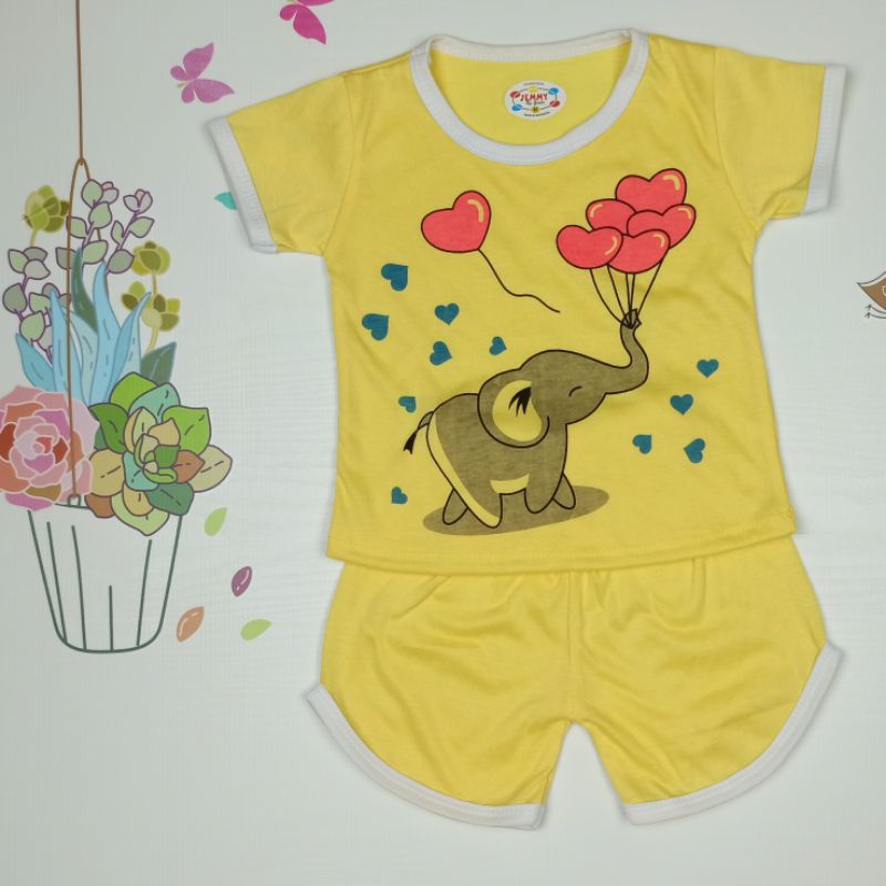 [Ss-7031a] Pakaian Anak Perempuan / Setelan Anak Chupa Chups / Baju Retro / Play Suit / Baju Bermain