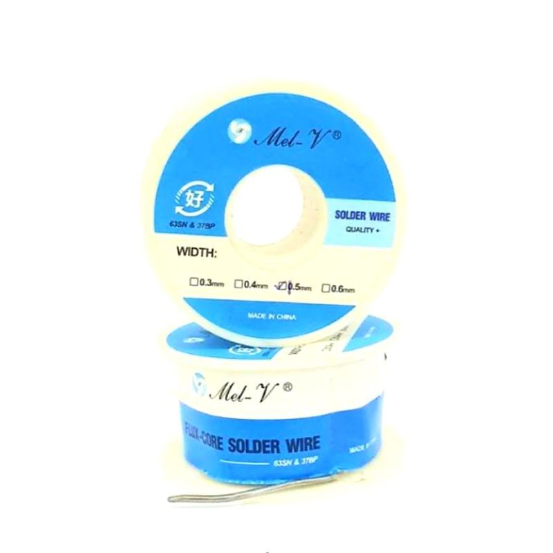 Timah Gulung 0.3mm mel-v s1 /Timah Solder / Timah Gulung 0.3mm / Alat Service Hp / Tool MeL-V