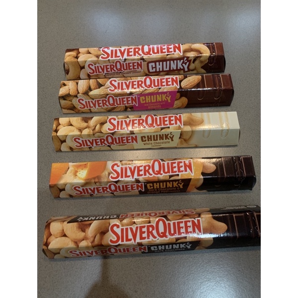 SILVERQUEEN CHUNKY BAR 95 GR ( 9 PC )