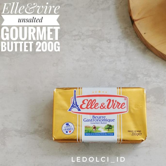 

ELLE VIRE UNSALTED BUTTER MENTEGA TAWAR ELLE & VIRE 200 GRAM ledolci92 Juara