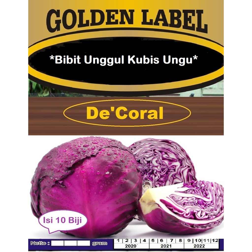 Bibit Unggul Kubis Ungu | Benih Kubis Ungu