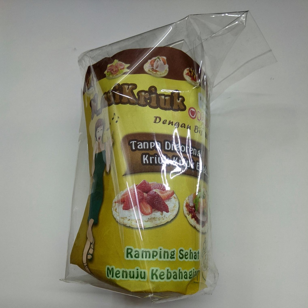

Nasi Kriuk Wijen | Rice Cake | Roti Nasi | Rendah Kalori | Debbie | 15 keping | 90 gr