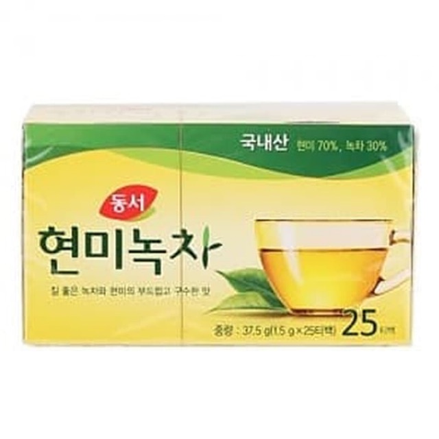 

Dongsuh Brown Rice and Green Tea - Teh Hijau Beras Merah isi 25 bags