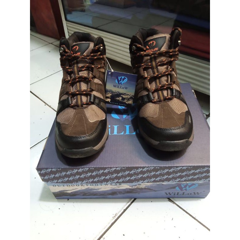 Sepatu gunung willow Luxury coffee/brown sepatu outdoor willow sepatu willow luxury