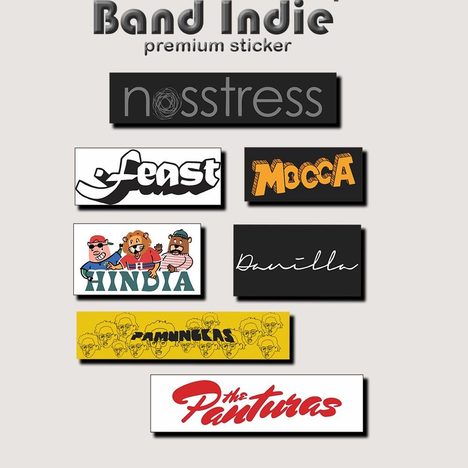 

(PROMO LCN87) Promo Sticker Stiker Pack Band Indie Indonesia Anti Air (Nosstress, Mocca, Feast, Hindia, Danilla, Pamungkas, The Panturas) ✳