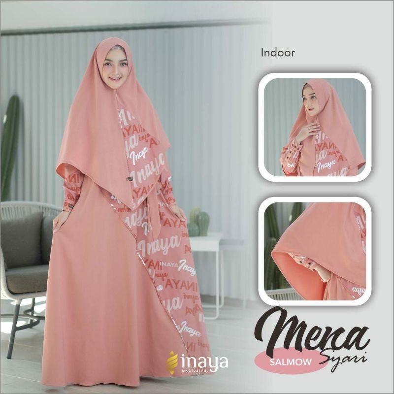 Mena Syari by Inaya Gamis Premium (Griya Sandang)