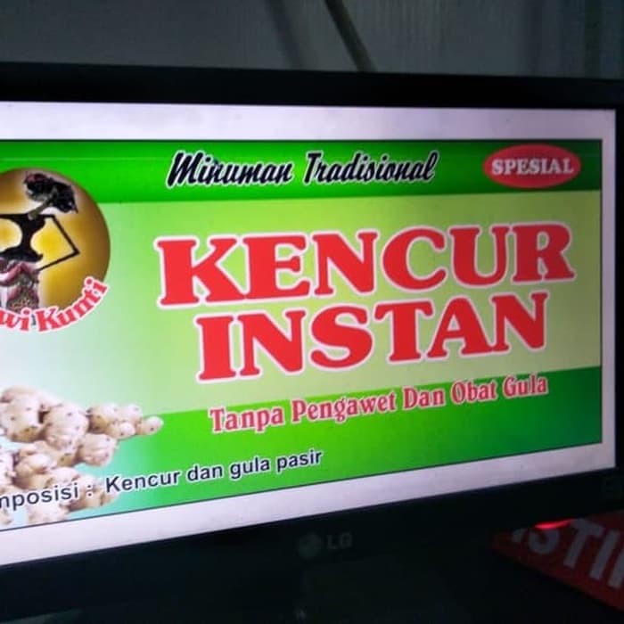 

KENCUR INSTAN 100GR MINUMAN TRADISIONAL HERBAL