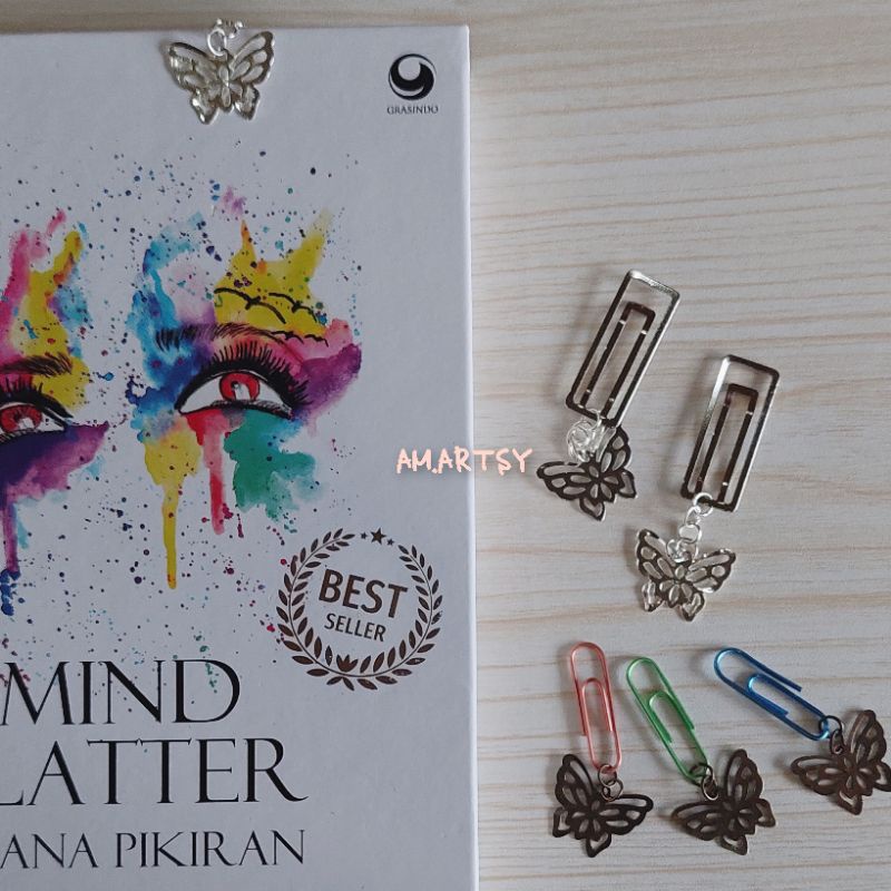 

Pembatas Buku Kupu-Kupu