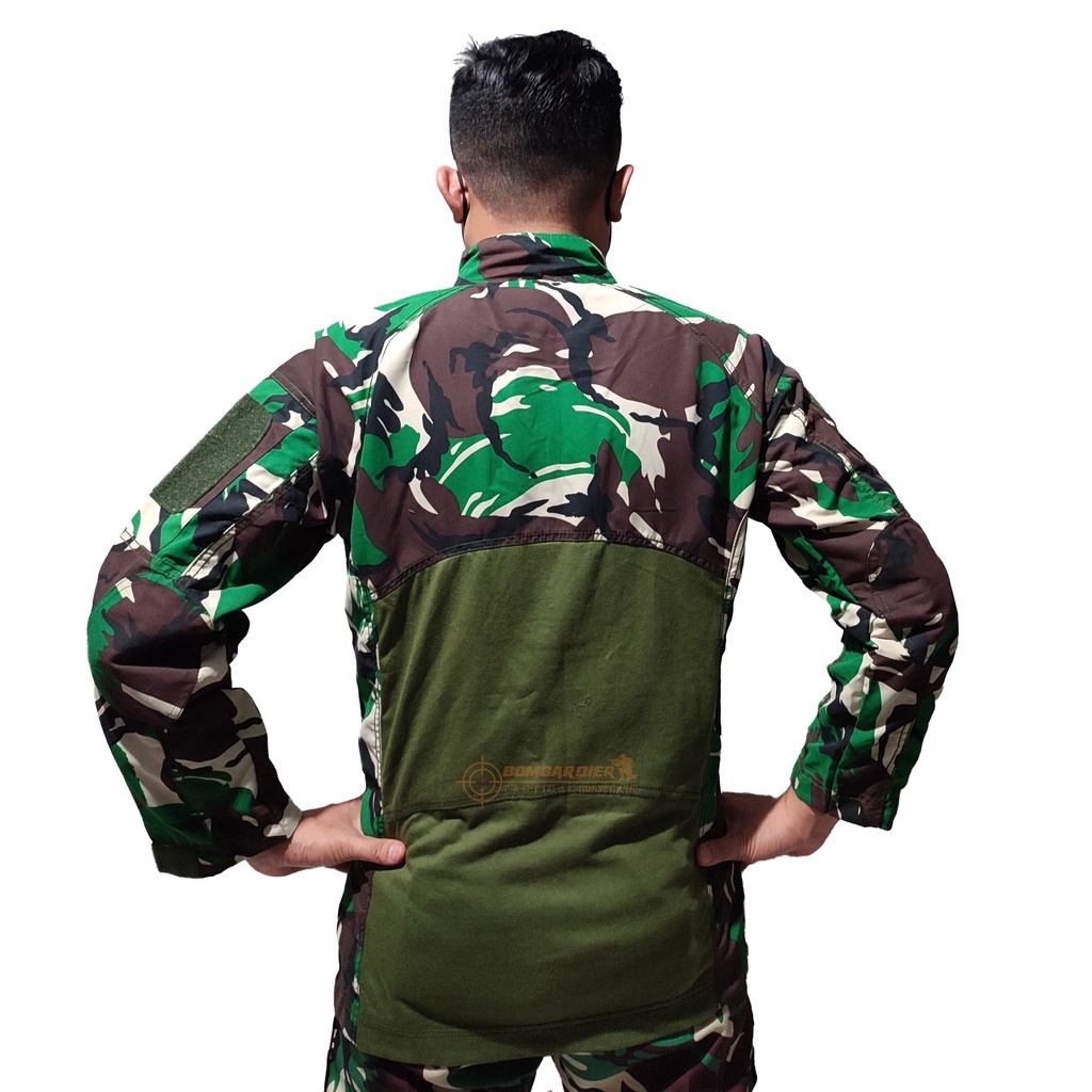 Kaos Pria Bdu Kaos Loreng BDU Malvinas Baju Kaos loreng lengan panjang TNI Malvinas bahan full dryfit terbaru