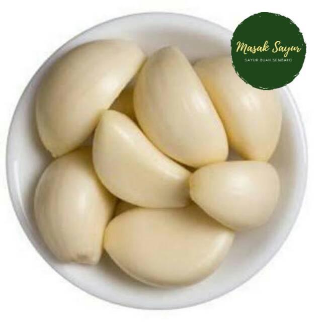 

Bawang putih kupas 250 gram