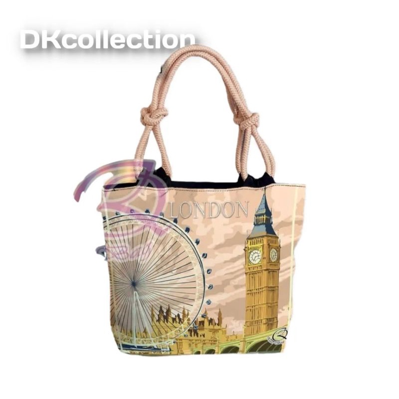 tas london tas kanvas england oleh oleh souvenir negara london tas kanvas england