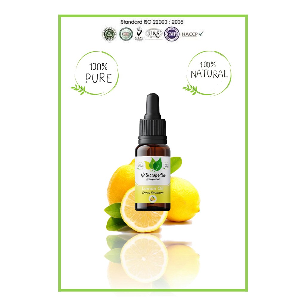 Pure Lemon Essential Oil / Minyak Esensial Atsiri Lemon Murni 10ml