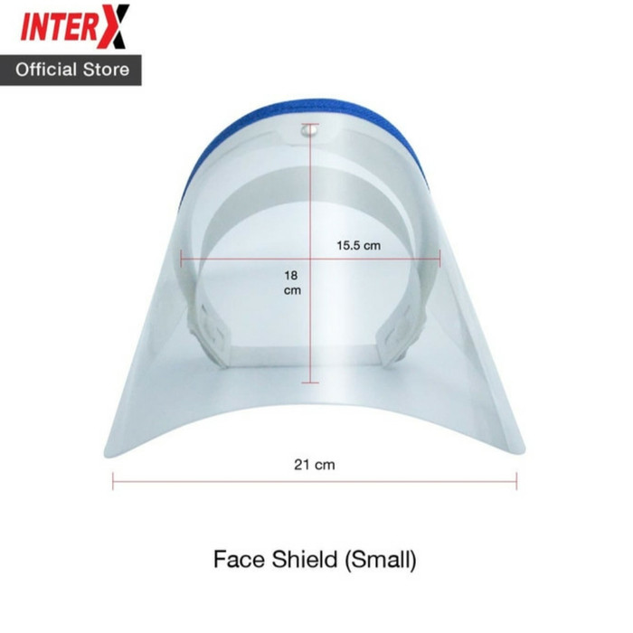 New Faceshield Anti Droplet Full Safety , Faceshield Interx