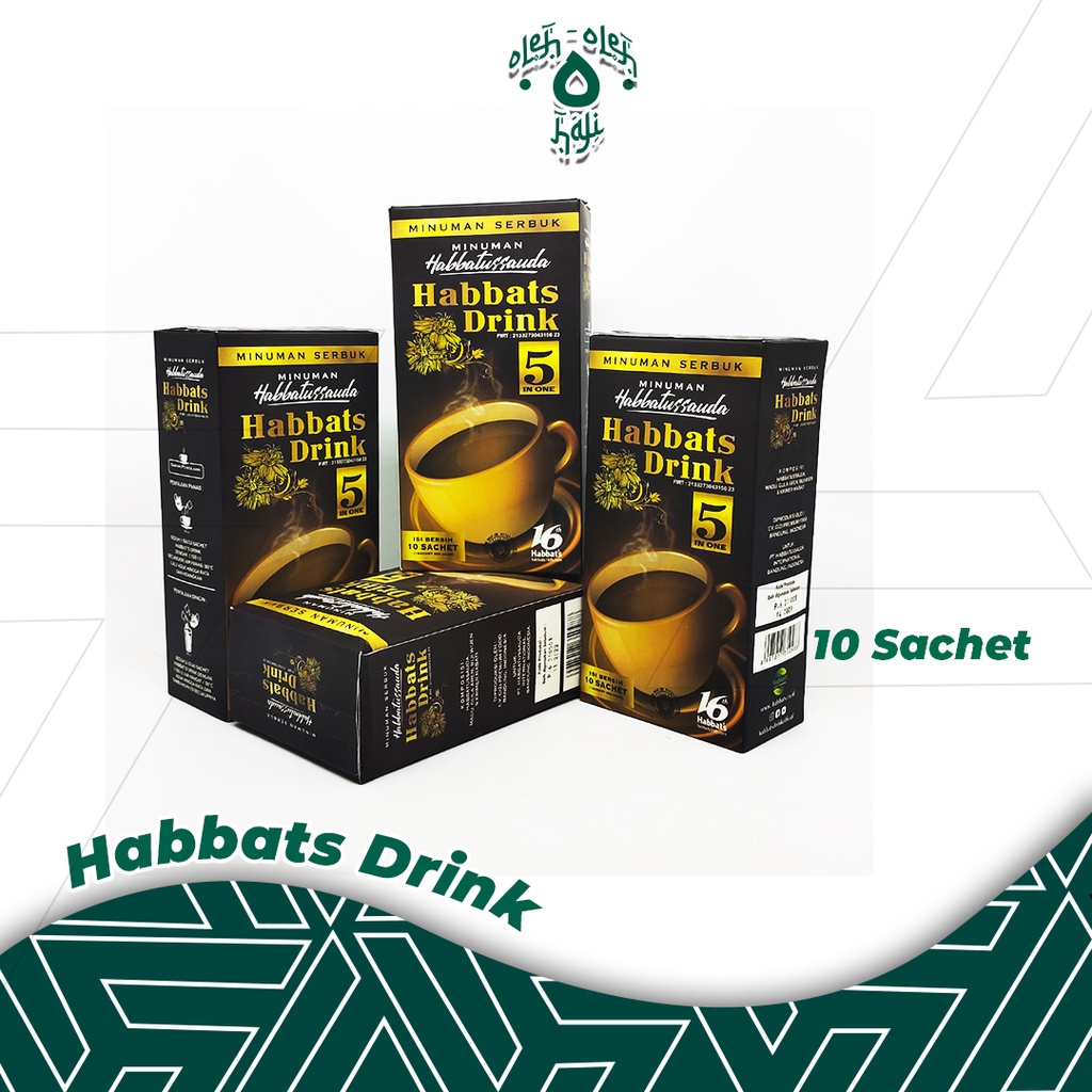 

Habbats Drink Kopi Minuman Instant Serbuk Habbatussauda Dus