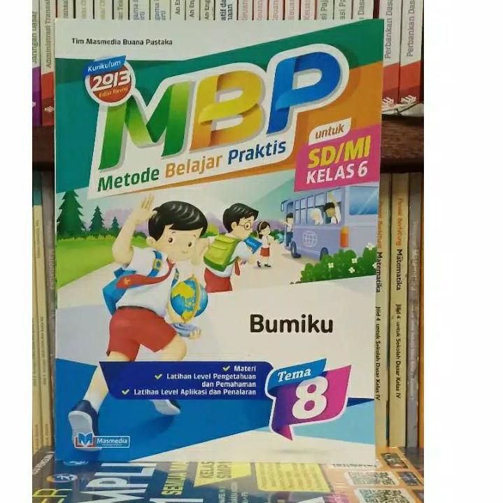 Koleksi Terbaru.. Buku MBP SD kelas 6 Tema 1-9 Masmedia