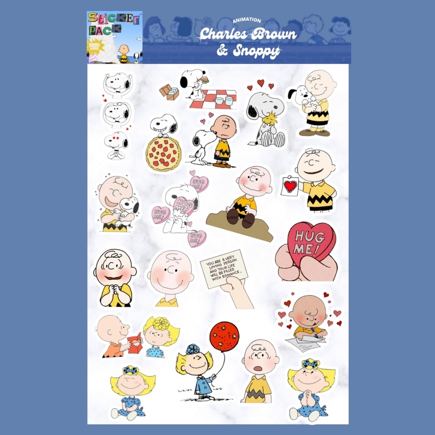 

Snoppy Sticker Sheet