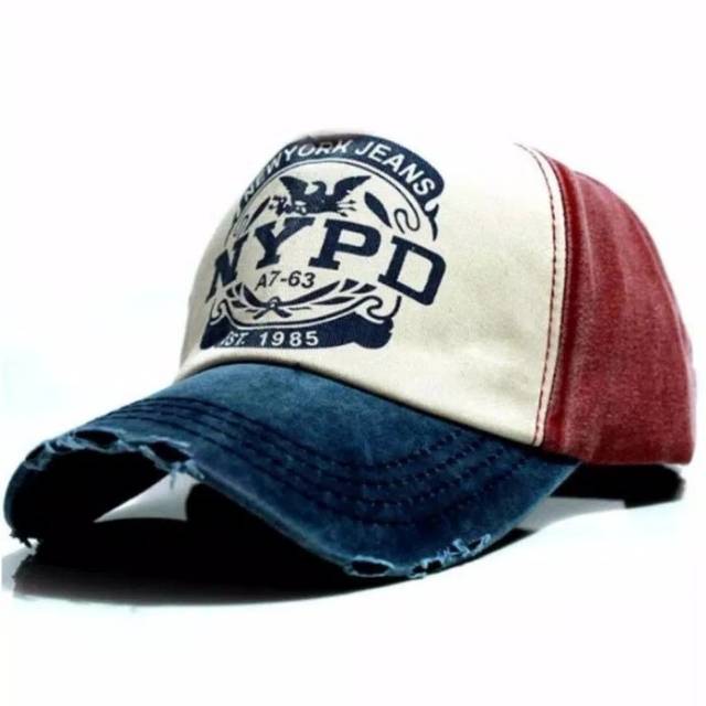 Topi Baseball NYPD Import vintage - Fashion Outdoor Cap - Trucker Hat