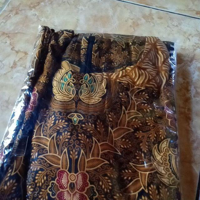 Gamis Batik Kombinasi Batik Gamis Sekar Wangi Gamis Batik Muslimah