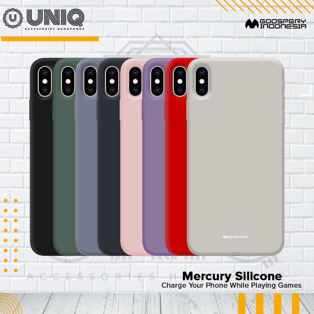 Casing iPhone XR Goospery Mercury Silicone Case