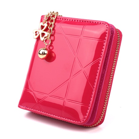 DOMPET WANITA KECIL KULIT GLOSSY IMPORT ABG FASHION KOREA MURAH BATAM ESTER BRANDED LIPAT RESLETING SLOT KARTU REMAJA KEKINIAN SIMPLE-3