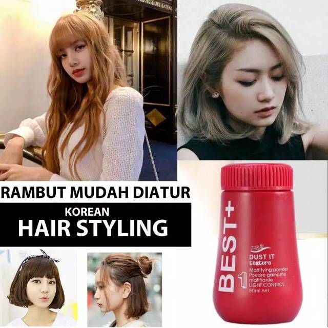 Best+ hair styling fluffy powder solusi utk rambut lepek