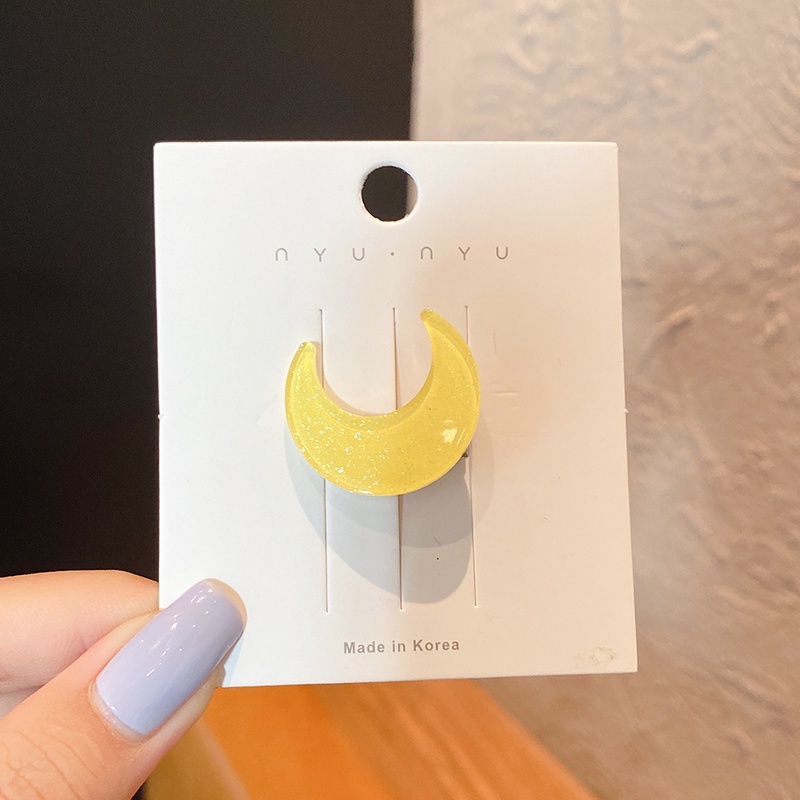 2022 Jepit Rambut Motif Ekspresi Lucu Gaya Korea Untuk Wanita