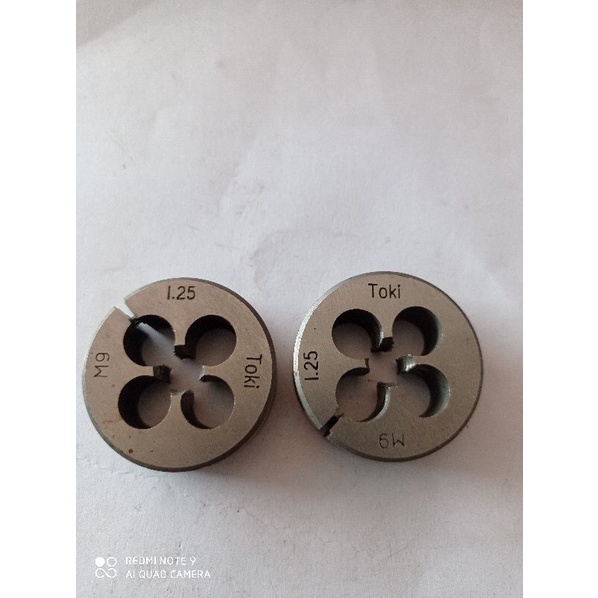 senai round dies pipa as drat m9x1.25