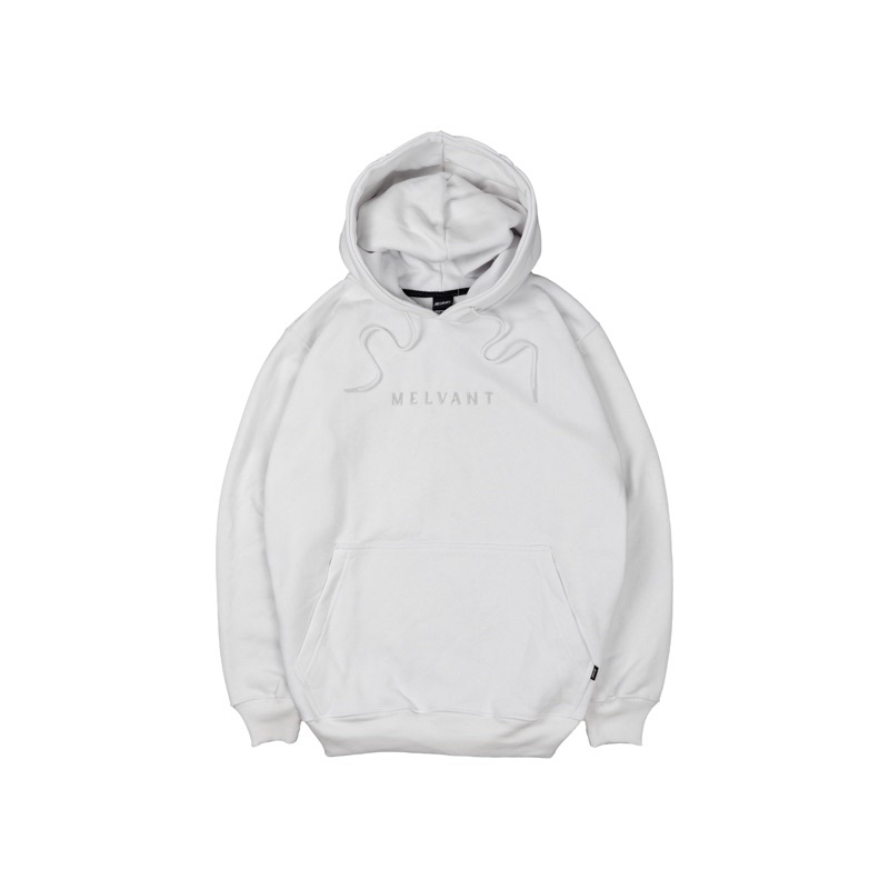 MHD ABRAHAM WHITE - MELVANT PULLOVER HOODIE