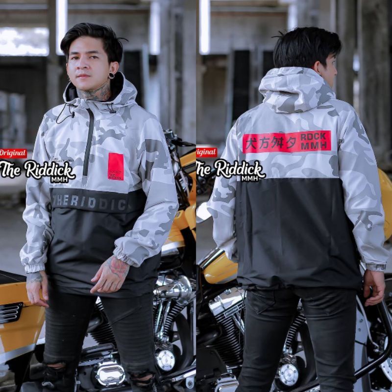 Jaket Cagoule Original Japanese Series THE RIDDICK™ Jaket Outdoor | Jaket Pria/Jaket Cowo