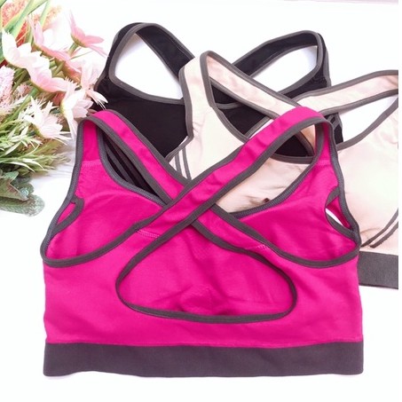 SPORT BRA (K-E10) BAJU FITNES / BAJU OLAH RAGA / COCOK UNTUK GYM DAN ZUMBA