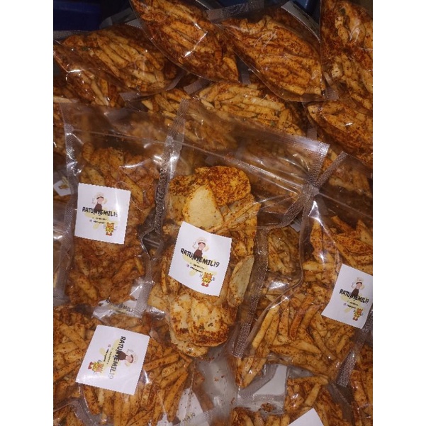 

Basreng Pedas Daun Jeruk