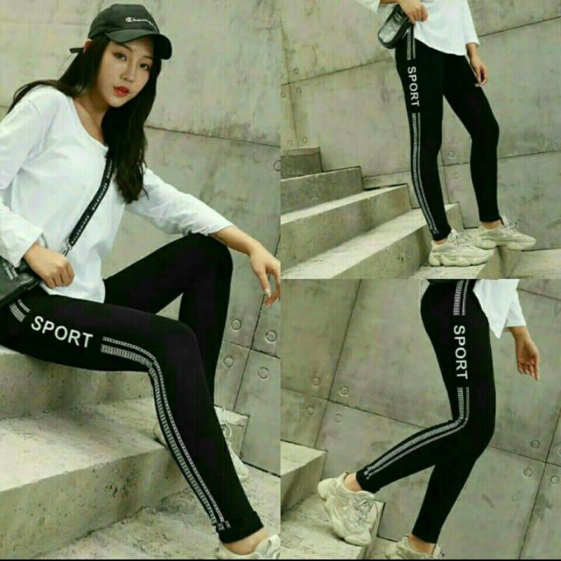 LEGGING DEWASA BERBAHAN SPADEK PREMIUM/CELANA LEGGING