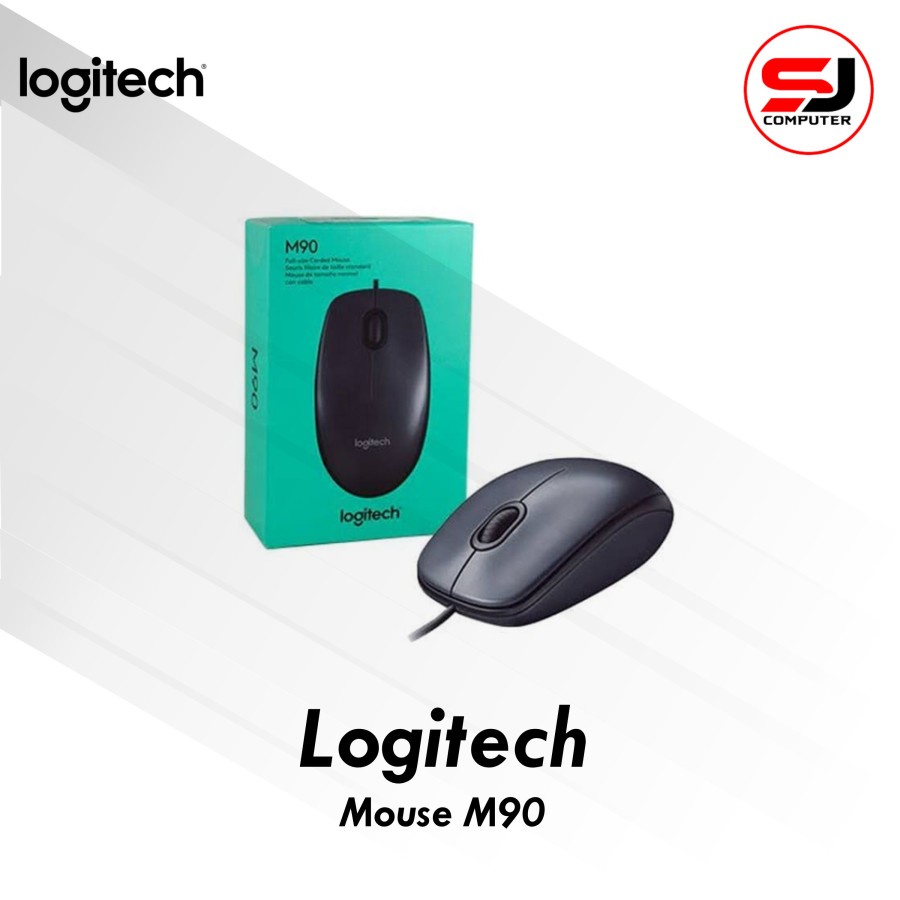 Mouse USB Logitech M90 ORIGINAL RESMI