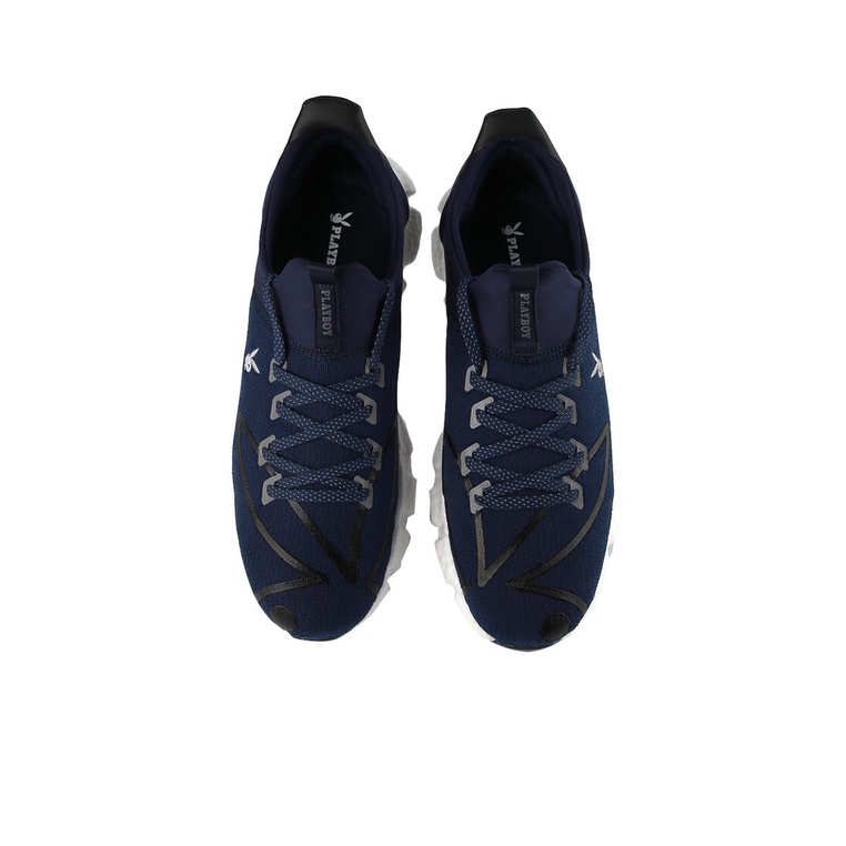 SEPATU SNEAKER PLAYBOY PRIA ORIGINAL CASUAL BRANDED BIRU NAVY PL92