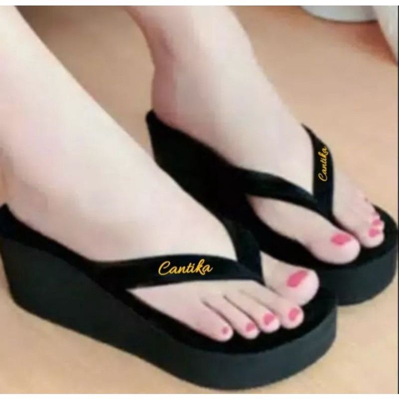 SANDAL PEREMPUAN WEDGES DISTRO CANTIKA 2022