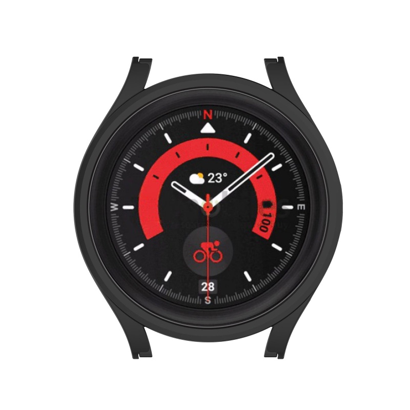 Btsg Protect Untuk Case Untuk Watch5 Pro 45mm Slim Scratch Resist PC Smartwatch fo