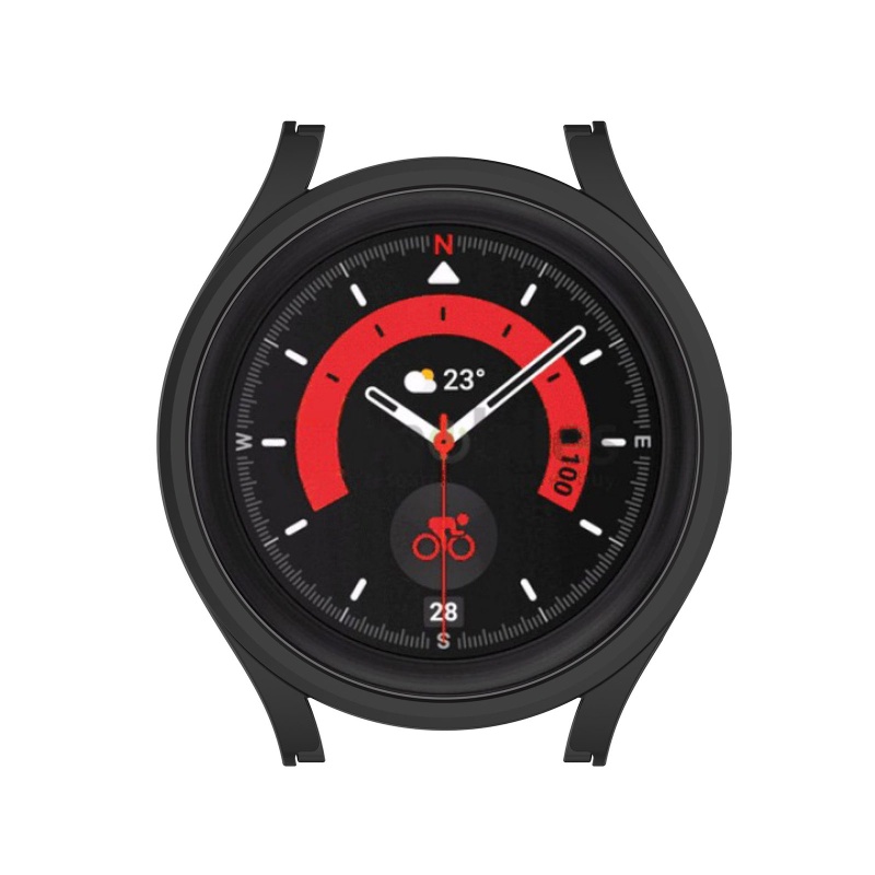 Btsg Protect Untuk Case Untuk Watch5 Pro 45mm Slim Scratch Resist PC Smartwatch fo