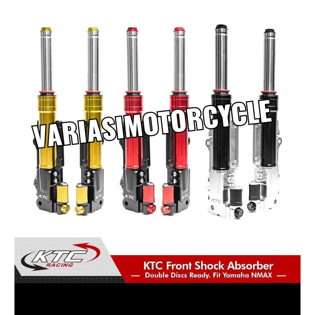 SHOCK DEPAN KTC RACING YAMAHA NMAX / SUSPENSION DEPAN FRONT FORK BOTTOM ORIGINAL KTC