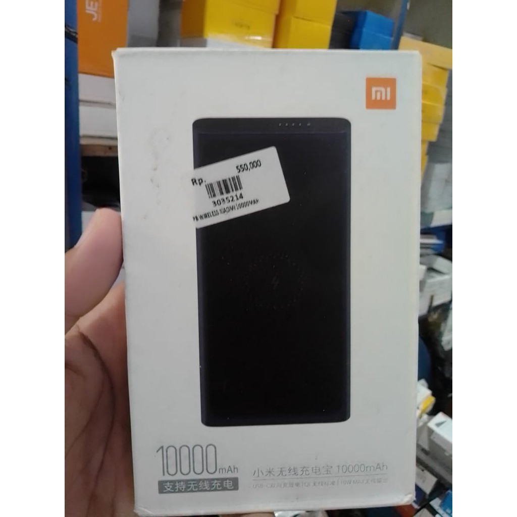 PB Xiaomi Wireless Powerbank Qi 10000mAh Power Bank 10000 mAh,MURAH