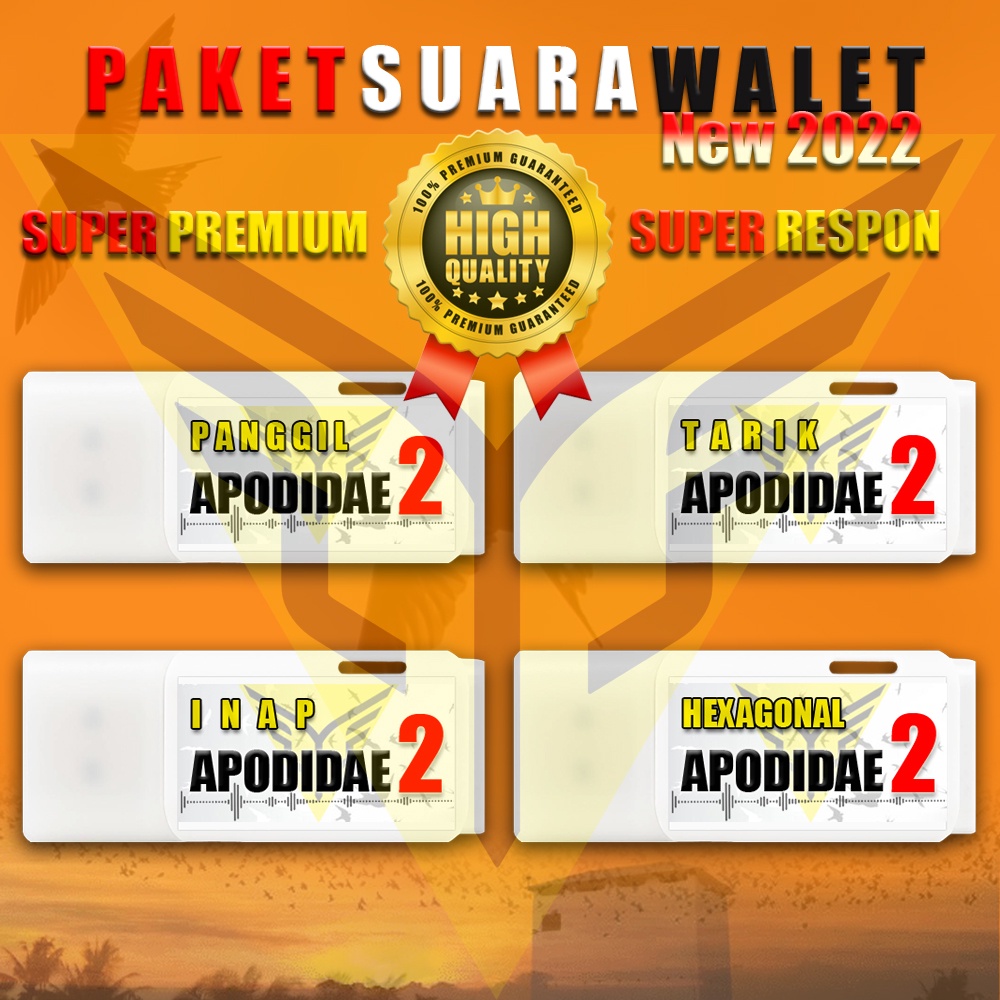 SUARA WALET APODIDAE 2 | PAKET SUARA WALET ORIGINAL BERKUALITAS