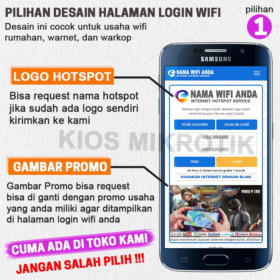 Alat Usaha Wifi Sistem Billing Voucher Full Setting Langsung Pakai Shopee Indonesia