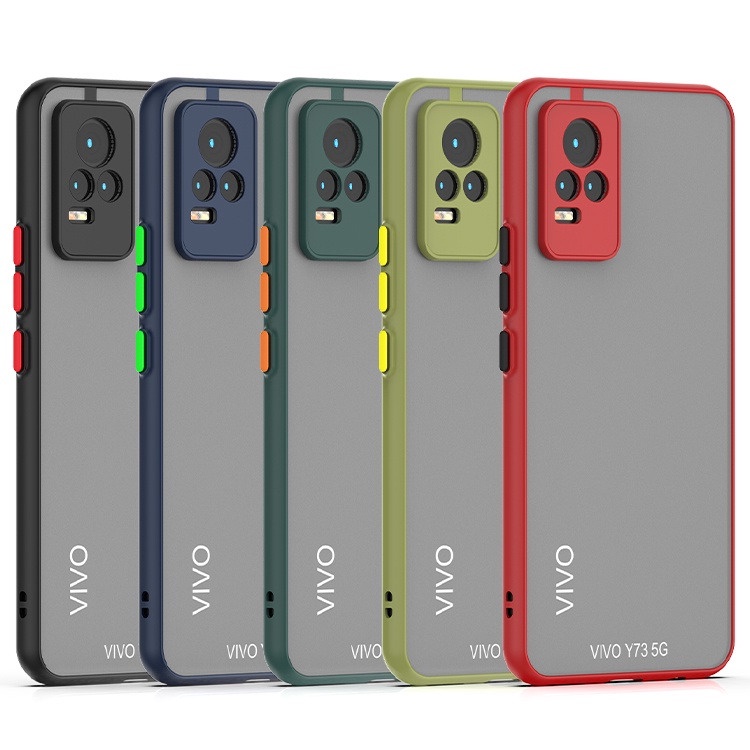 Bumper AERO CASE Xiaomi Redmi Note 10 5G Vivo V21E Hardcase My Choice List Warna Matte Hardcase