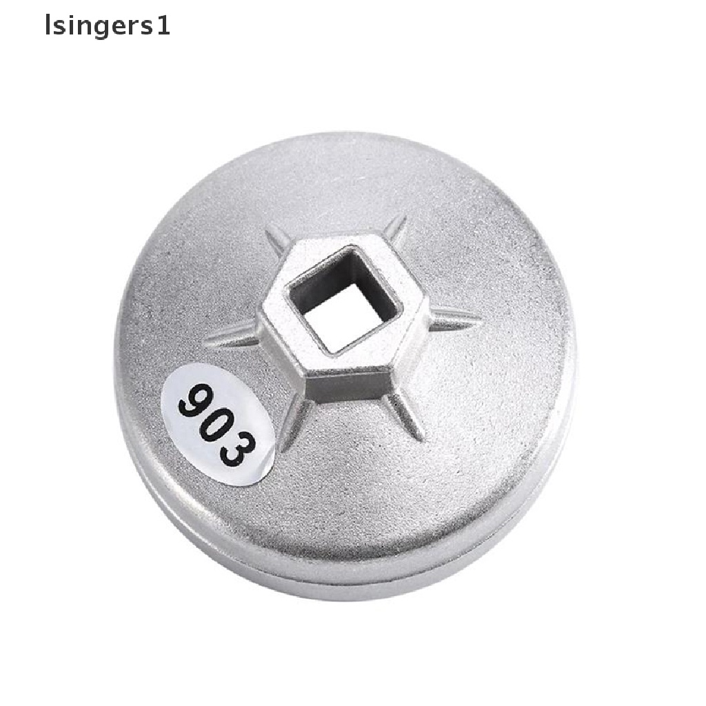 (lsingers1) Kunci Pas Filter Oli Bahan Aluminum Ukuran 74mm 14 Flute