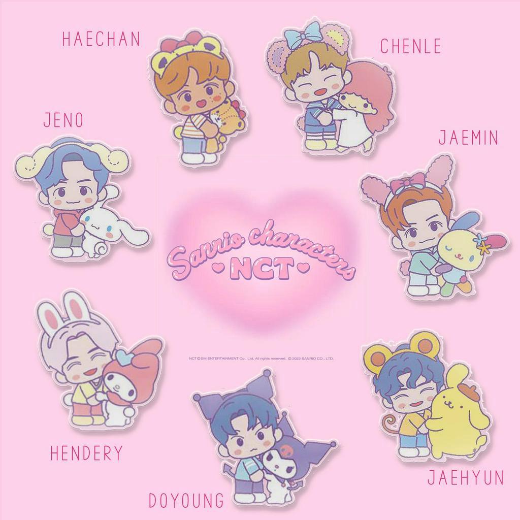 [STANDEE] Sanrio Character NCT action figure murah akrilik chenle haechan jaemin jeno jisung mark renjun