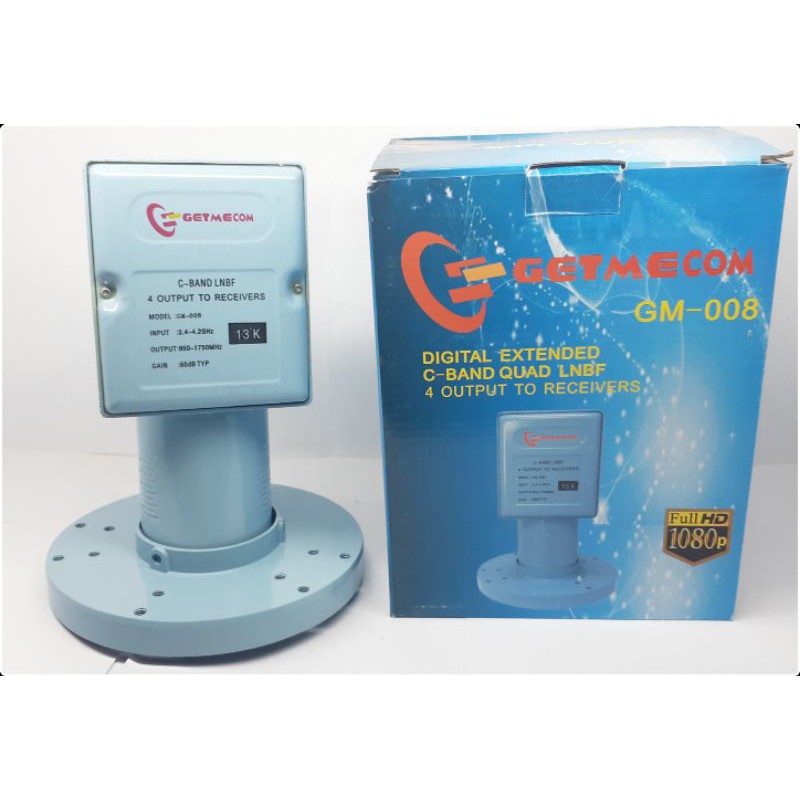 Lnb c band 4 output getmecom Gm 008