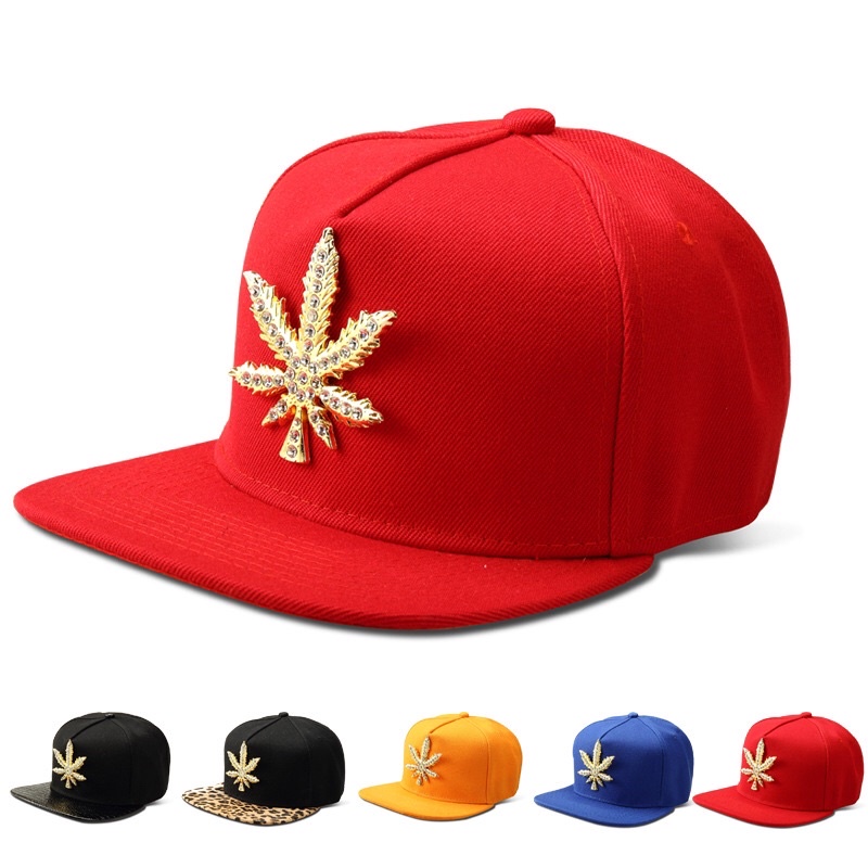 TOPI SNAPBACK IMPORT ASIA EROPA KOREA AMERIKA DAUN RASTA MEWAH JY11