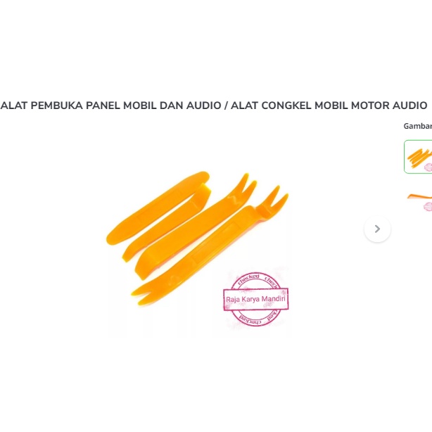 ALAT PEMBUKA PANEL MOBIL DAN AUDIO / ALAT CONGKEL MOBIL MOTOR AUDIO